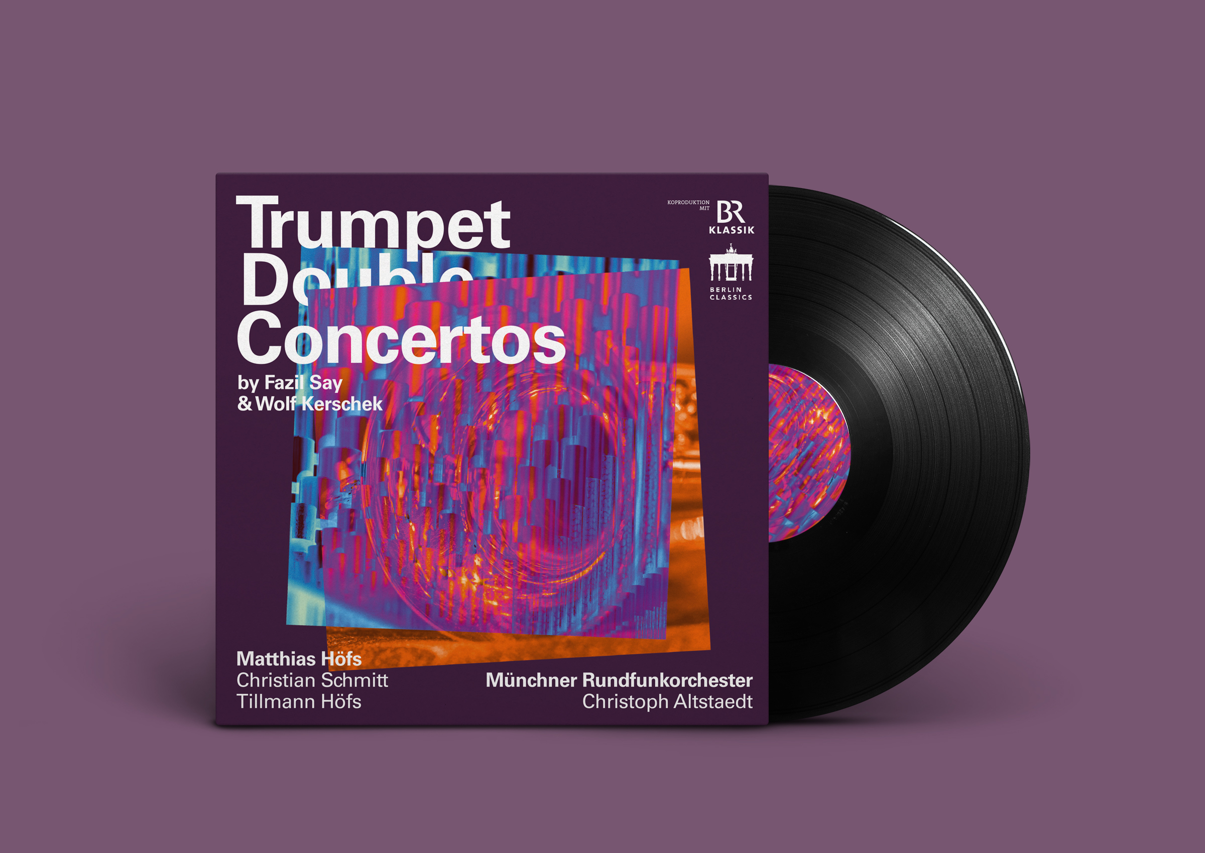 Fazil Say "Trumpet Double Concertos" Vinyl / uc graphic